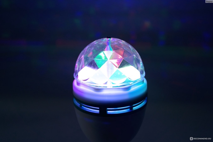 схема лампа led full color rotating lamp